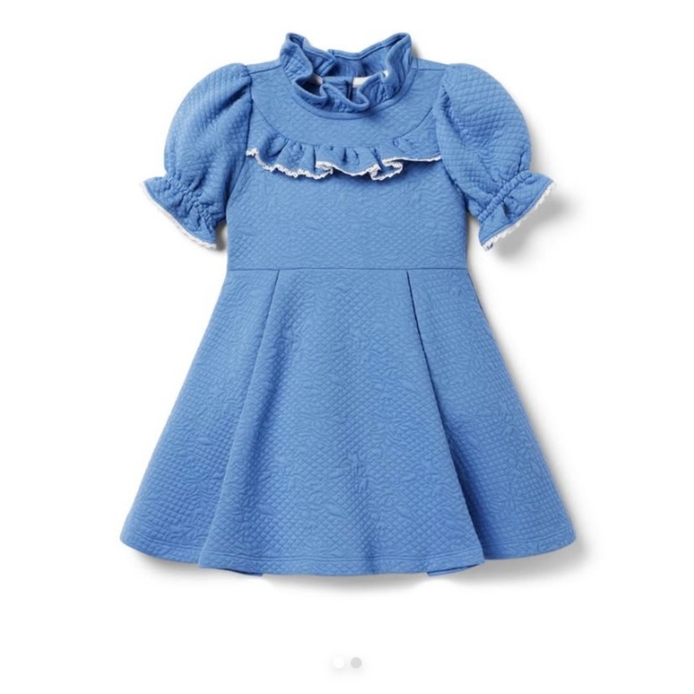 Janie and Jack Elegant Blue Formal Dress